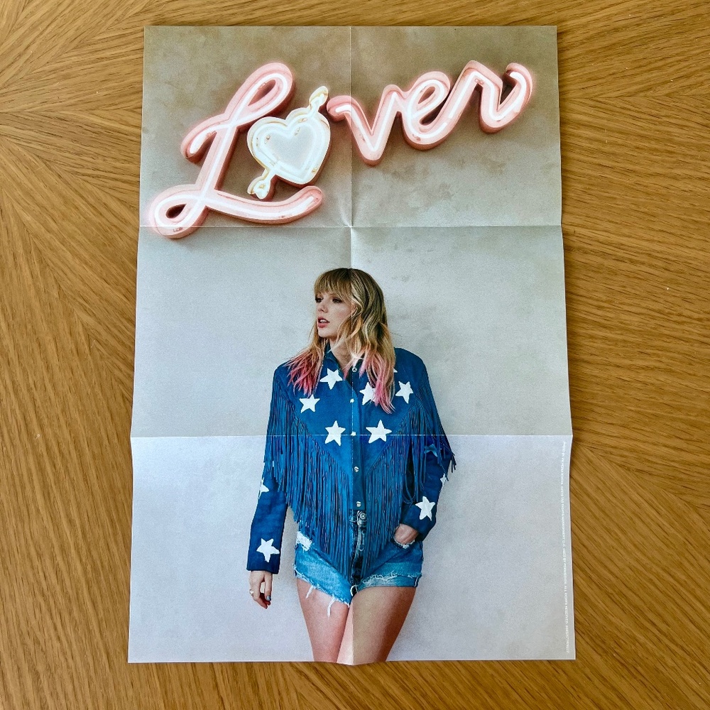 Taylor Swift Lover Poster